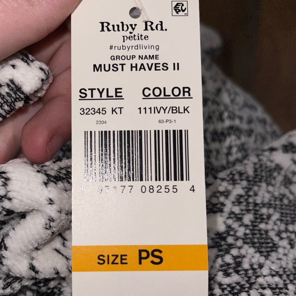 Women’s Ruby Rd PS Sweater - Picture 5 of 5